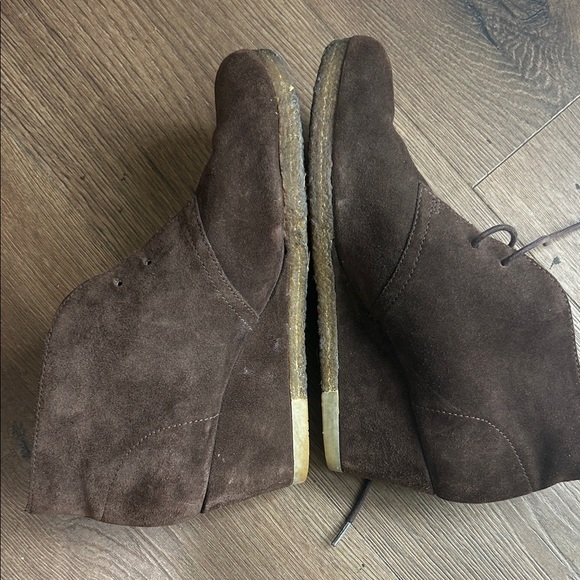 Clarks Shoes - Clarks Men's Dark Brown Suede Chukka Boots ! 8.5